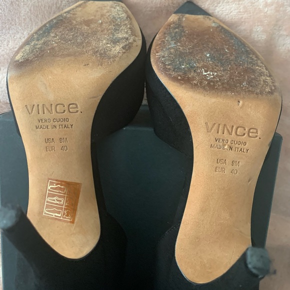 Vince Celeste D’Orsay black suede pumps, 9M - Picture 5 of 8
